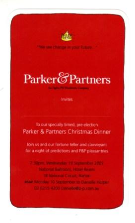 P&P Christmas Dinner: a night of predictions