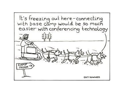 PGS web conferencing: it's so much easier...
